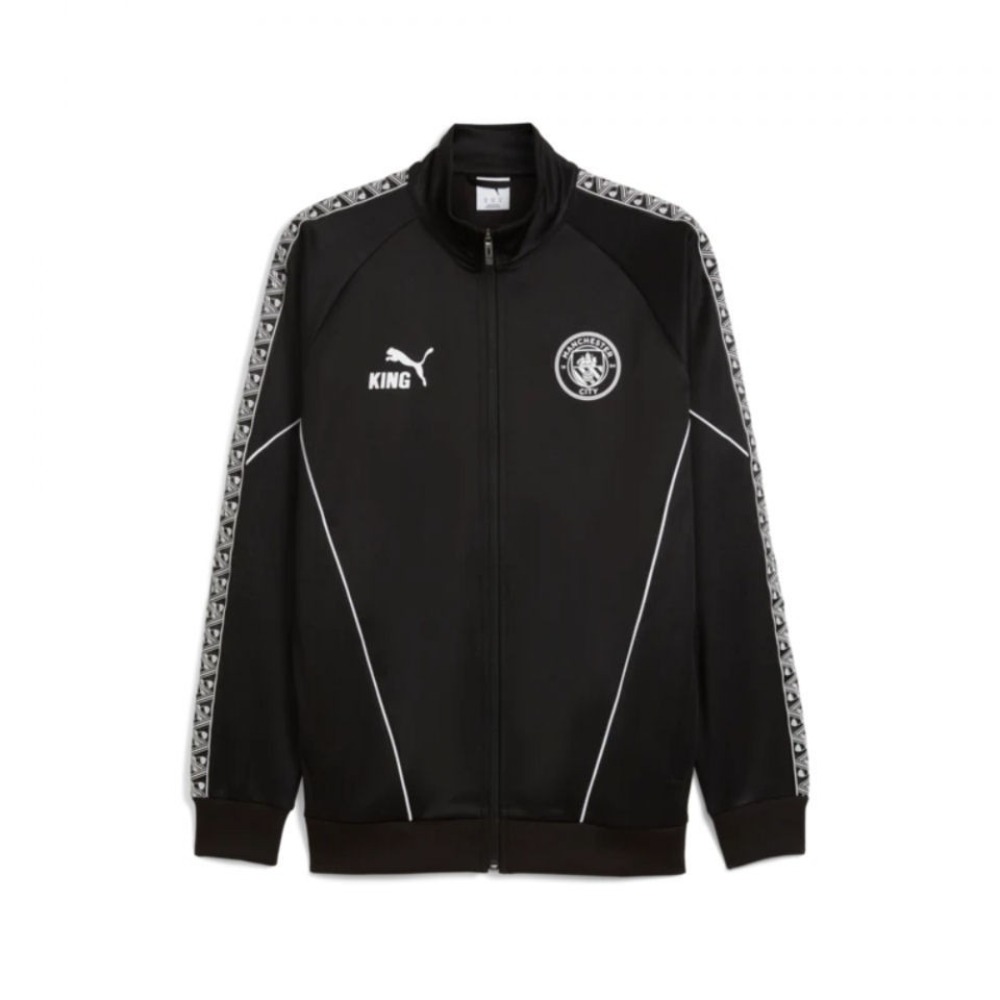PUMA Men's Manchester City FC King Anthem Jacket - Black - #SV-782173-02 - XL
